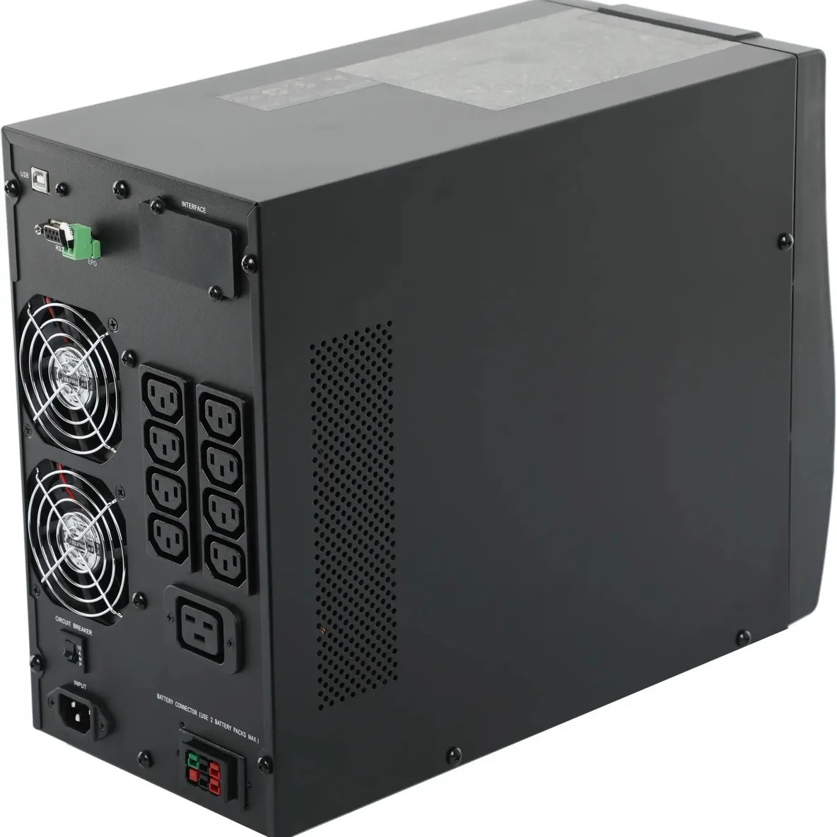 Powercom MACAN, On-Line, 3000VA/3000W, Tower, 8*IEC320-C13+С19, Serial+USB, SNMP Slot (1034863) арт. MAC-3000