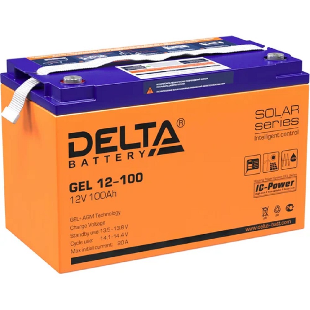 Батарея для ИБП Delta GEL 12-100 12В 100Ач