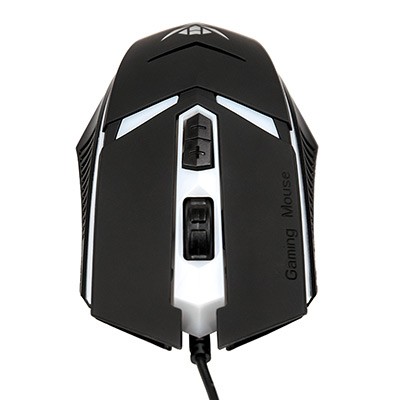 Мышь MOG-02U Nakatomi Gaming mouse - игровая, 4 кнопки + ролик, 7-ми цветная подсветка, USB, черная Dialog