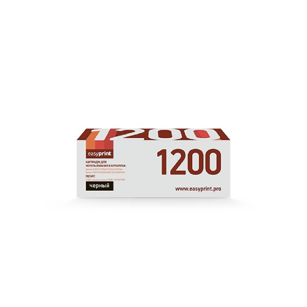Easyprint TK-1200 Тонер-картридж (LK-1200) для Kyocera ECOSYS P2335d/P2335dn/P2335dw/M2235dn/M2735dn/M2835dw (3000 стр.) чёрный, с чипом