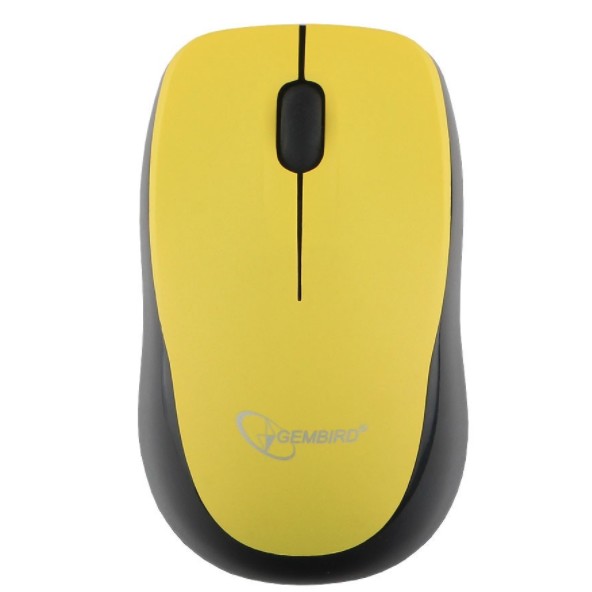 Gembird MUSW-360-LM {Мышь беспроводная, 2.4ГГц, лайм, мини, 3кн, 1000DPI, блистер}