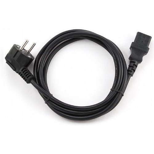 Cablexpert Кабель питания 1.8м, Schuko- C13, 3х1кв.мм, черный, с заземлением, пакет (PC-186-1-1.8M) Gembird