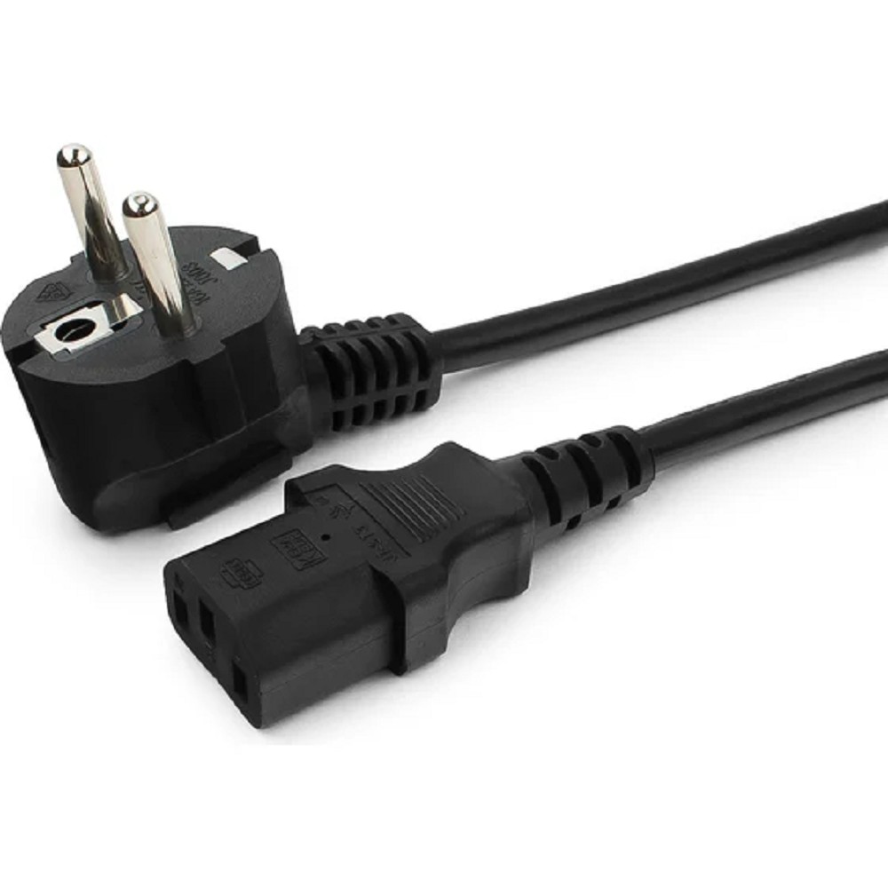 Cablexpert Кабель питания 3м, Schuko- C13, 3х1кв.мм, черный, с заземлением, пакет (PC-186-1-3M) Gembird