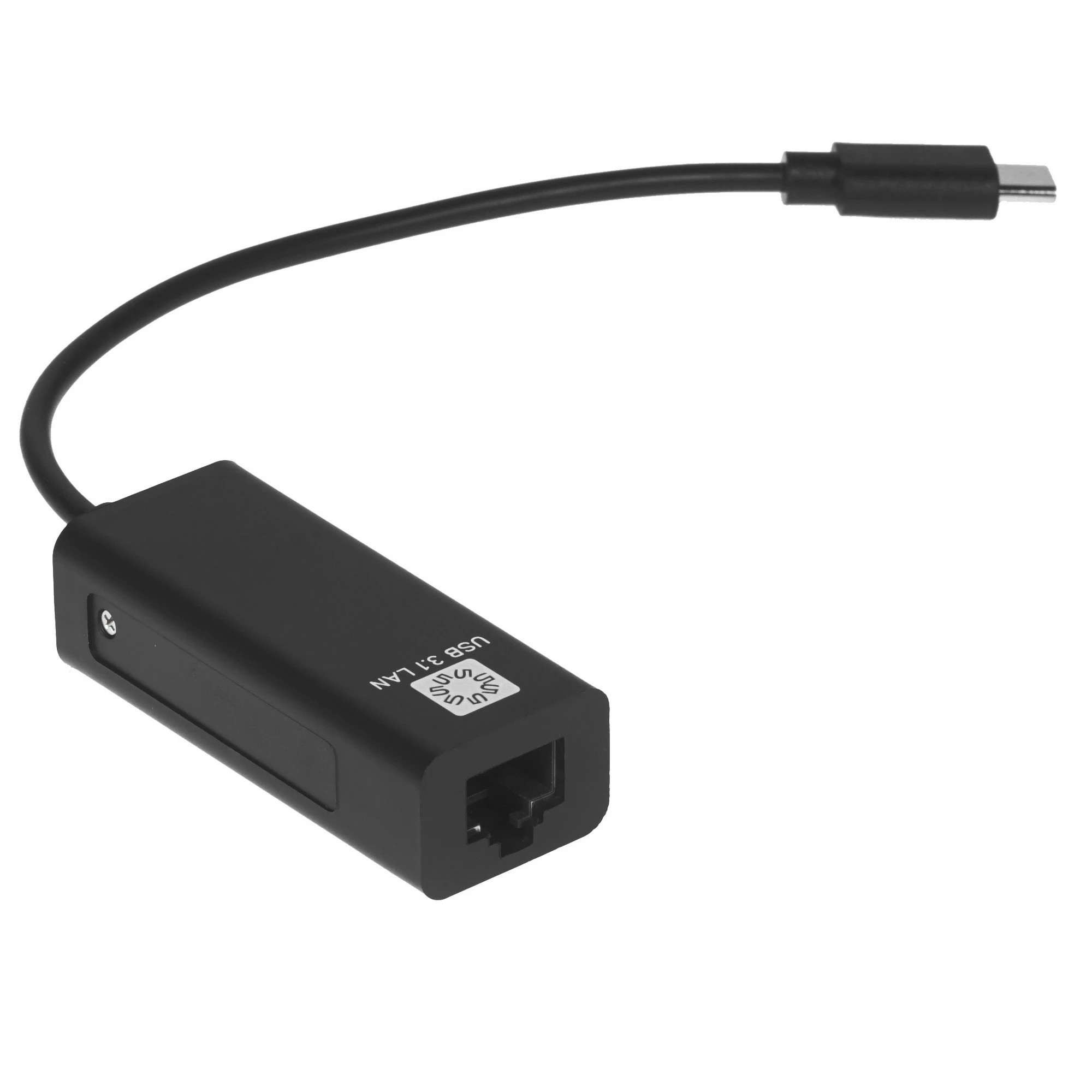 5bites Кабель-адаптер UA3C-45-08BK USB3.1 сетевая карта / RJ45 100MB / BLACK