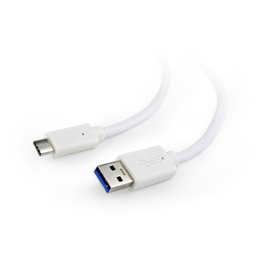 Bion Кабель USB 3.0 - USB Type-C (AM/CM), 5 Гбит/с, 3А (36W), 1 м, белый [BXP-CCP-USB3-AMCM-1M-W] Bion Expert