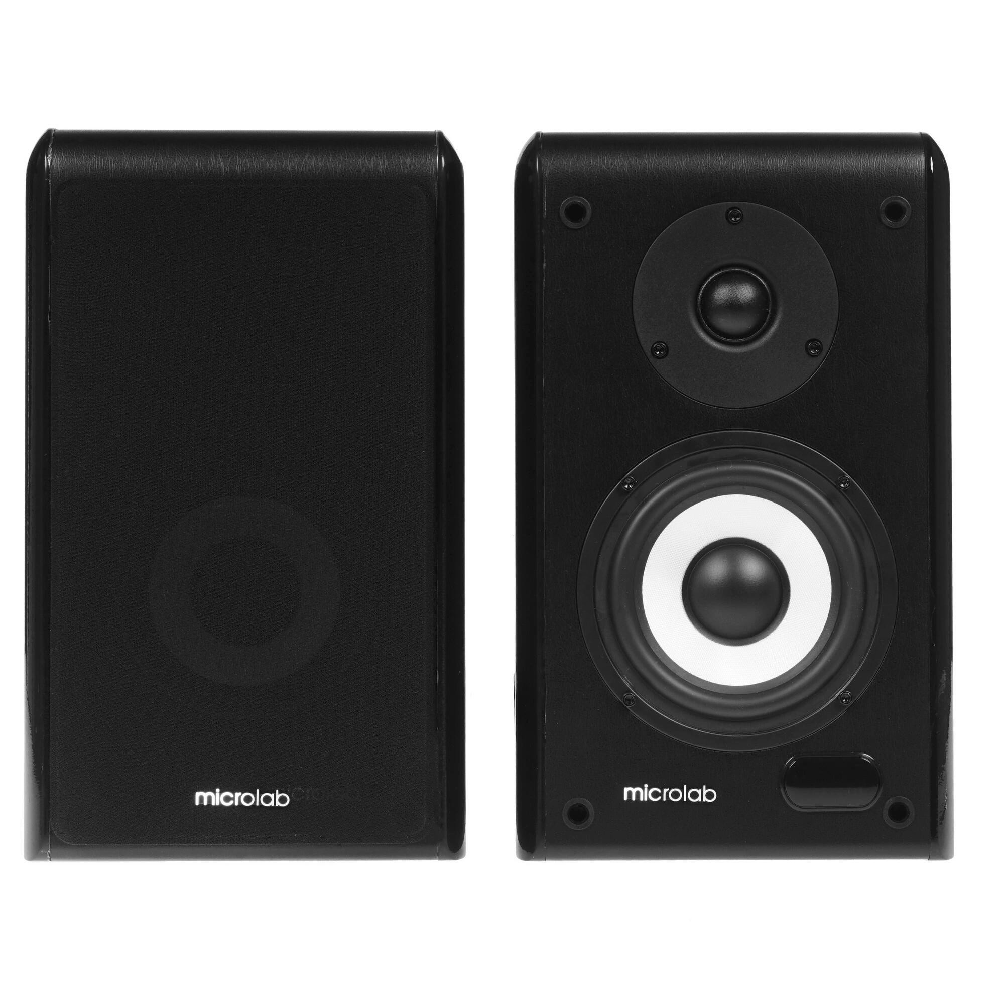 MICROLAB SOLO11, цвет черный {2 колонки + пульт дистанционного управления (100W RMS), Bluetooth, USB выход}