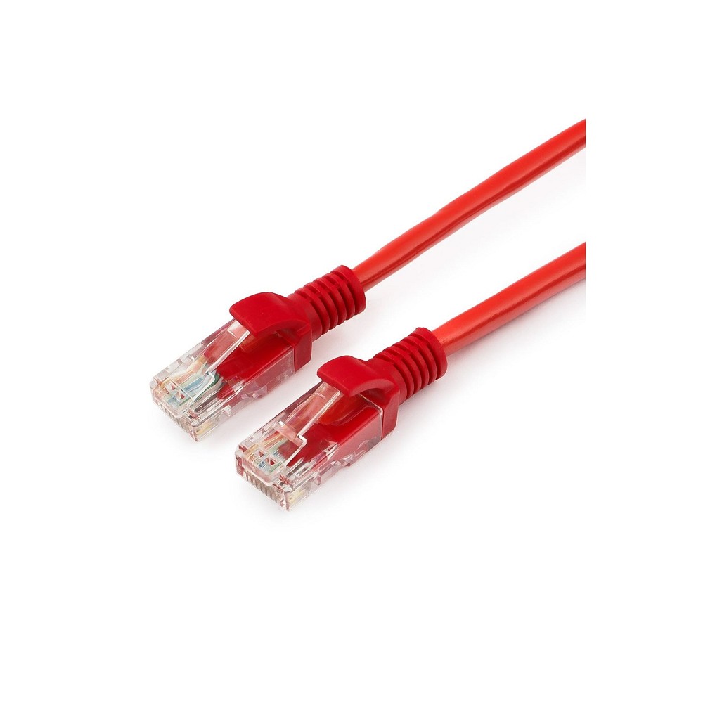 Cablexpert Патч-корд UTP PP12-5M/R кат.5е, 5м, литой, многожильный (красный)