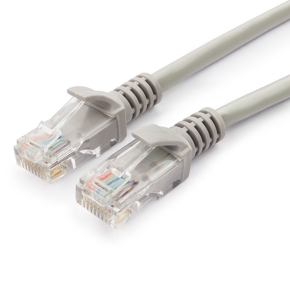 Cablexpert Патч-корд медный UTP PP10-1.5M кат.5, 1.5м, литой, многожильный (серый)