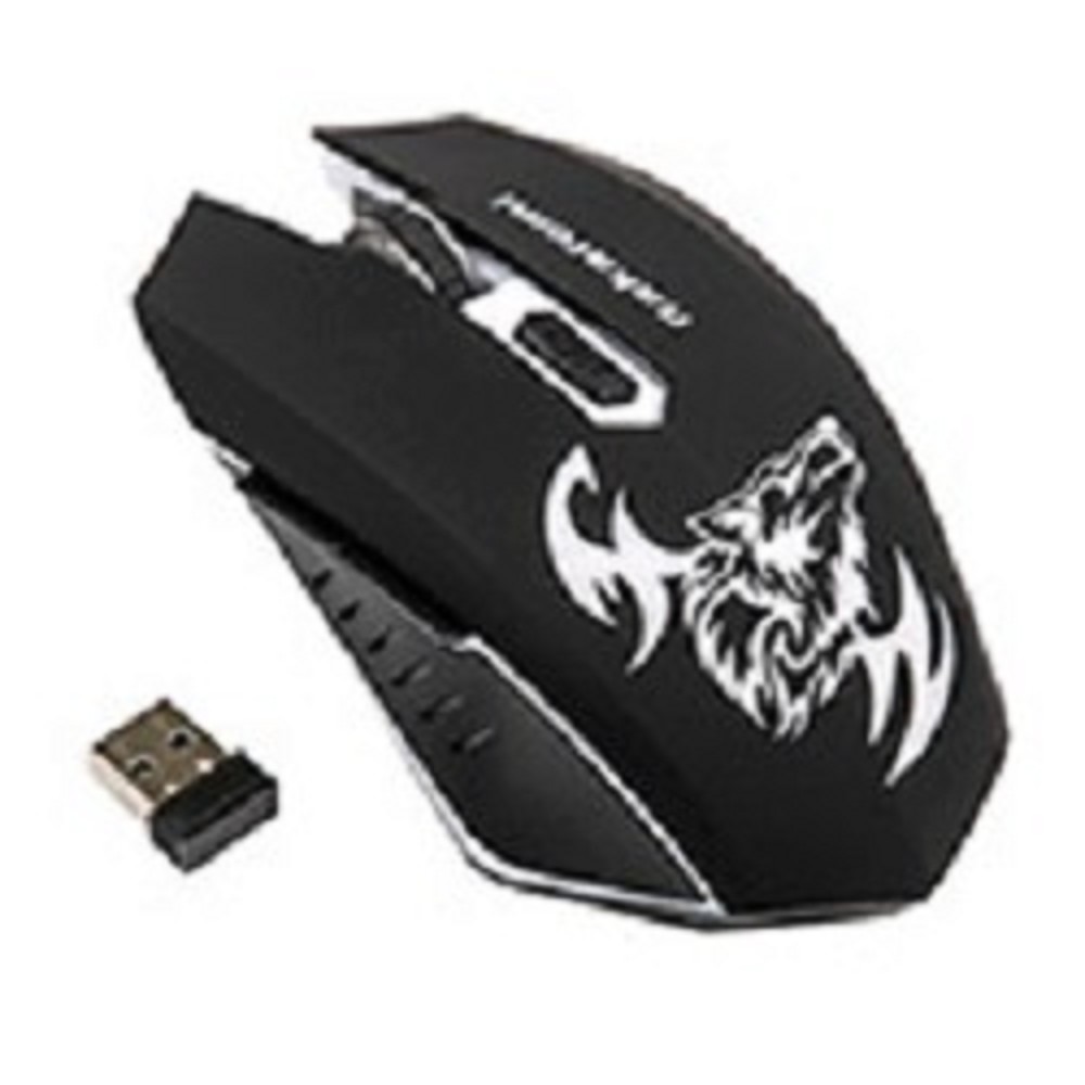 Мышь MROG-15U Nakatomi Gaming RF 2.4G Optical - игровая, 6 кнопок+ролик, USB Dialog