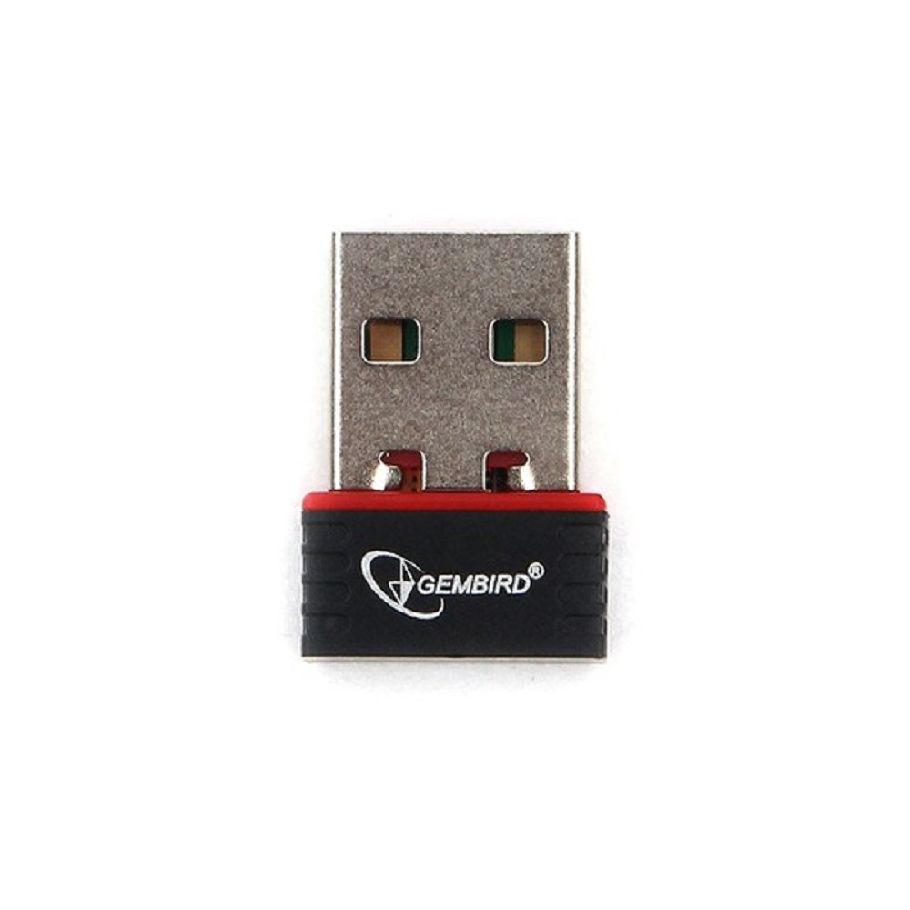 Gembird Сетевой микро адаптер WiFi 150 Мбит, USB, 802.11b/g/n (WNP-UA-007)
