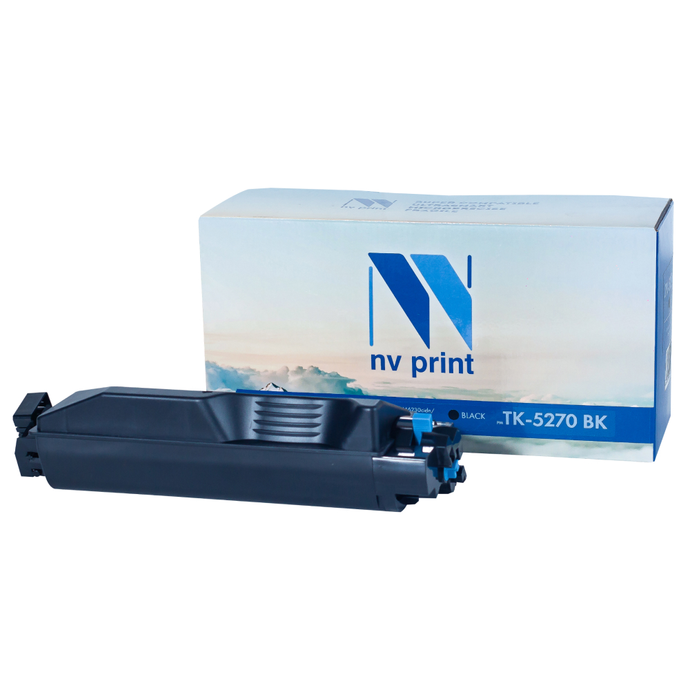 NV Print TK-5270BK Тонер-картридж для Kyocera EcoSys M6230cidn/P6230cdn/M6630cidn , Bk, 8K арт. NV-TK5270Bk