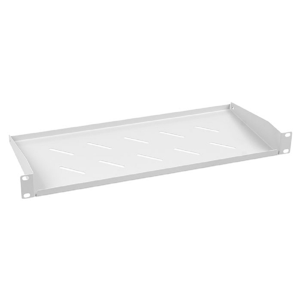 Полка стационарная Cabeus SH-J017-1U-200 1U нагр.:15кг. 19" 200мм серый
