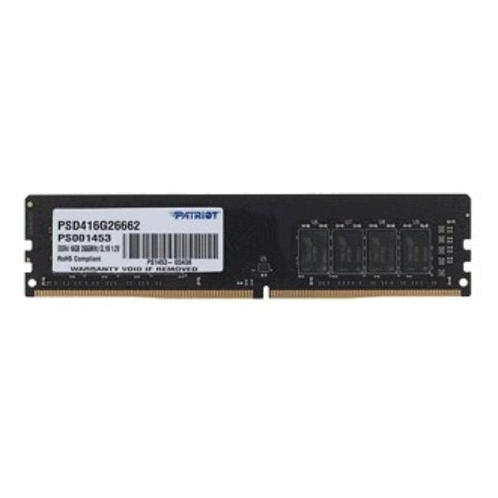 Patriot SL DDR4 DIMM 16GB 2666MHz CL19 1*16GB 19-19-19-43 1.2V арт. PSD416G26662