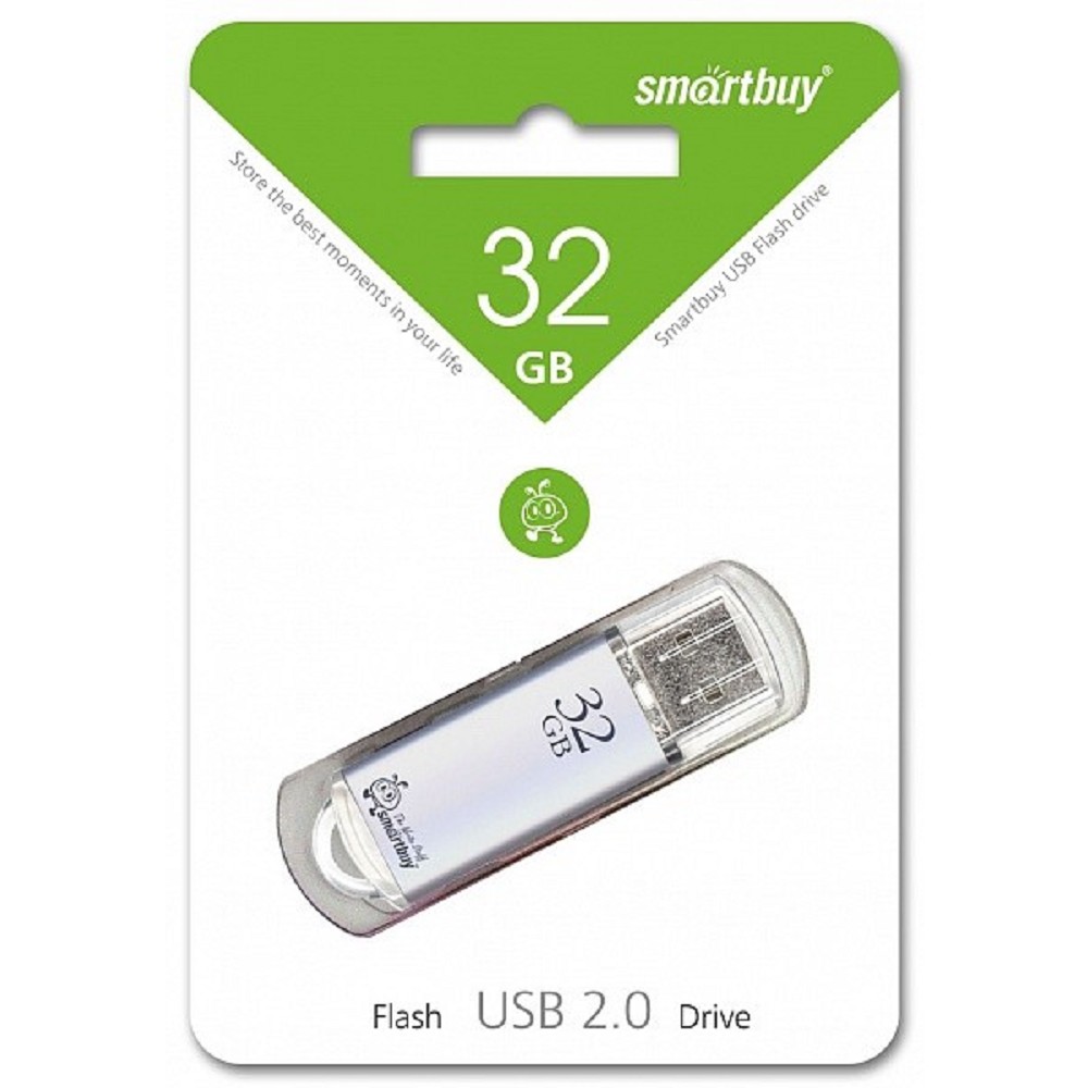 Smartbuy USB Drive 32Gb V-Cut series Silver SB32GBVC-S Smart buy