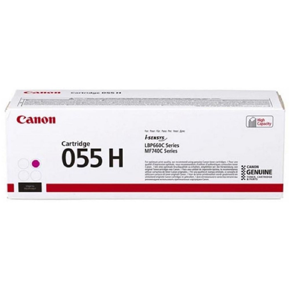 Canon Cartridge 055 HM 3018C002/3018C004AA Тонер-картридж для Canon MF746Cx/MF744Cdw (5 900 стр.) пурпурный