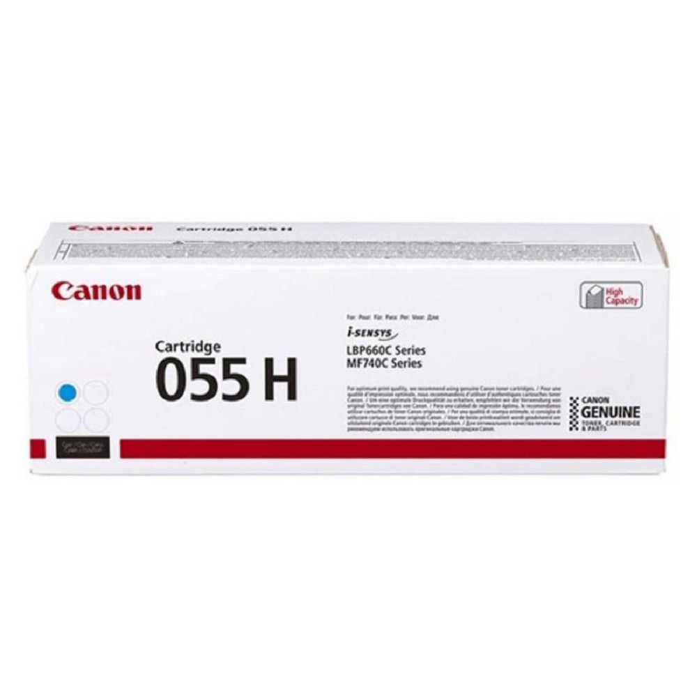 Canon Cartridge 055 HC 3019C002 Тонер-картридж для Canon MF746Cx/MF744Cdw (5 900 стр.) голубой