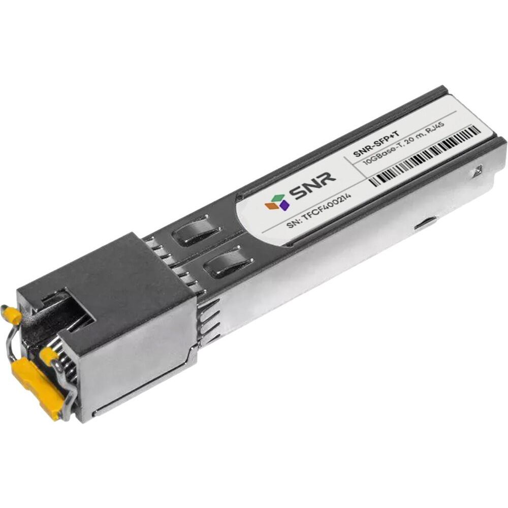 SNR Модуль SFP+ 10G с интерфейсом RJ45, до 20м арт. SNR-SFP+T
