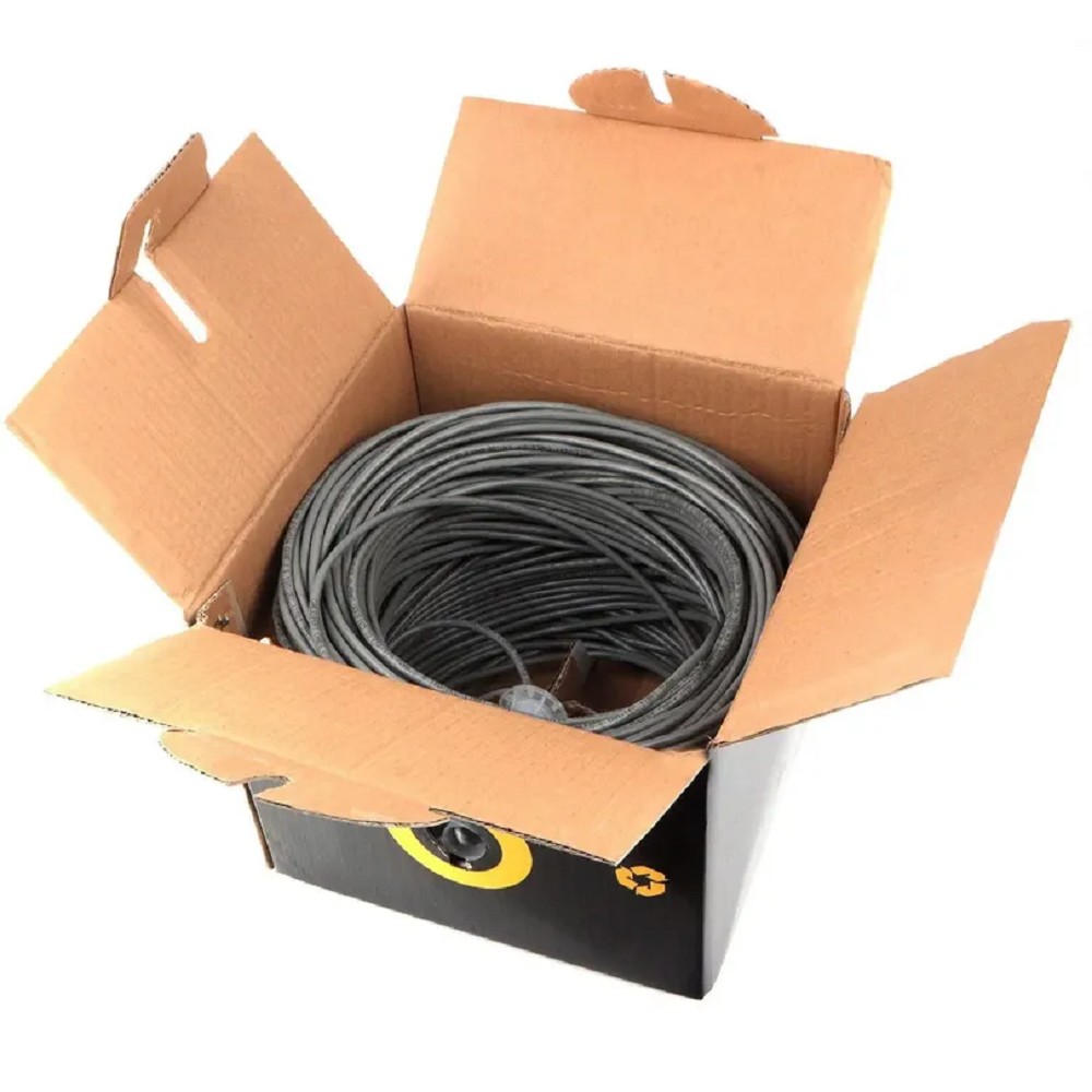 Cablexpert [UPC-5051E-SOL/100] Кабель UTP кат.5e, 4 пары, 0.51 mm (100м pullbox), CCA однож.