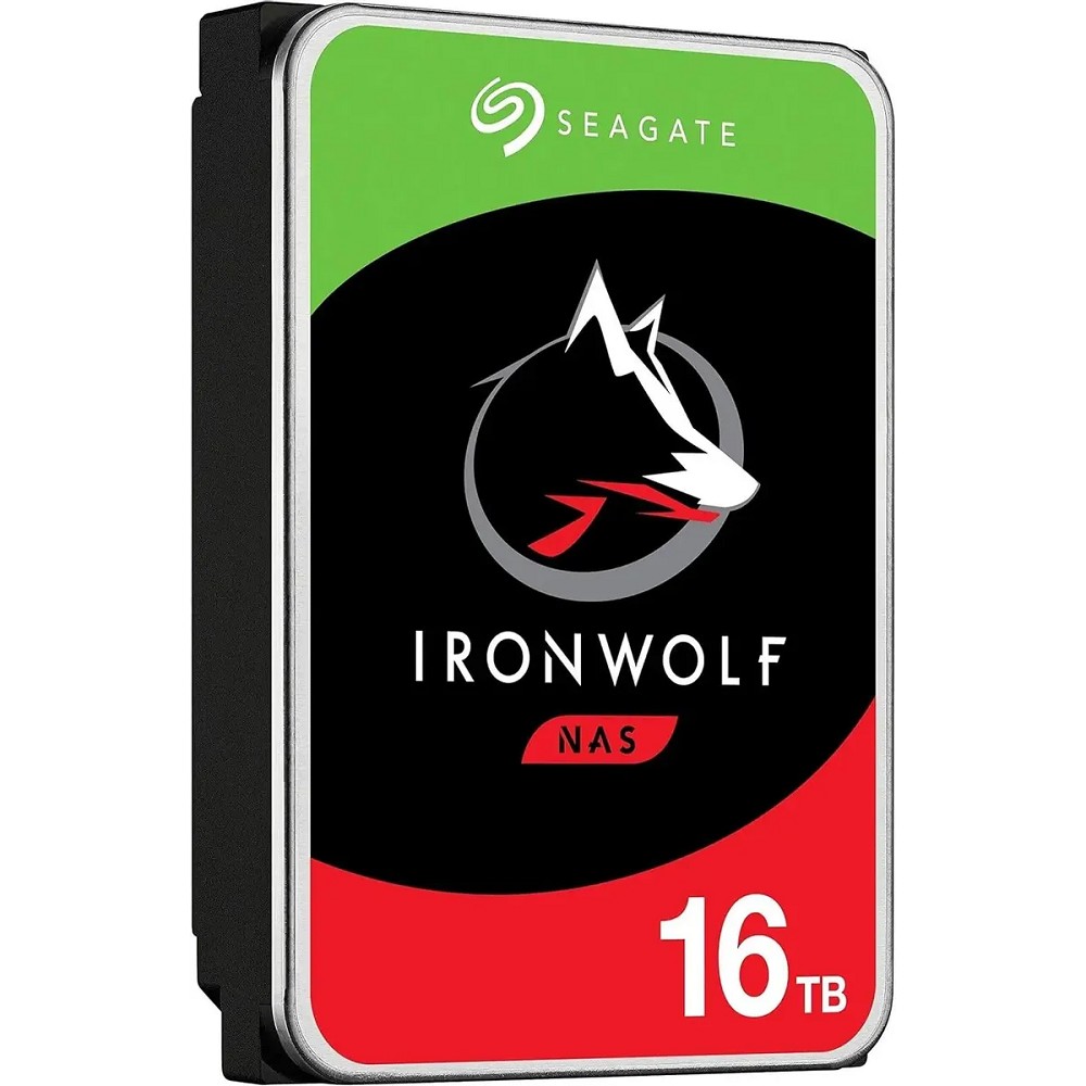 16TB Seagate Ironwolf (ST16000VN001) {SATA 6.0Gb/s, 7200 rpm, 64mb buffer, 3.5",для NAS}