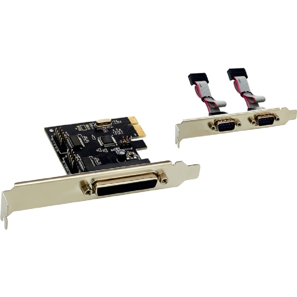 Exegate EX281226RUS Контроллер EXE-303 PCI-E, 2*COM port + 1*LPT (OEM)