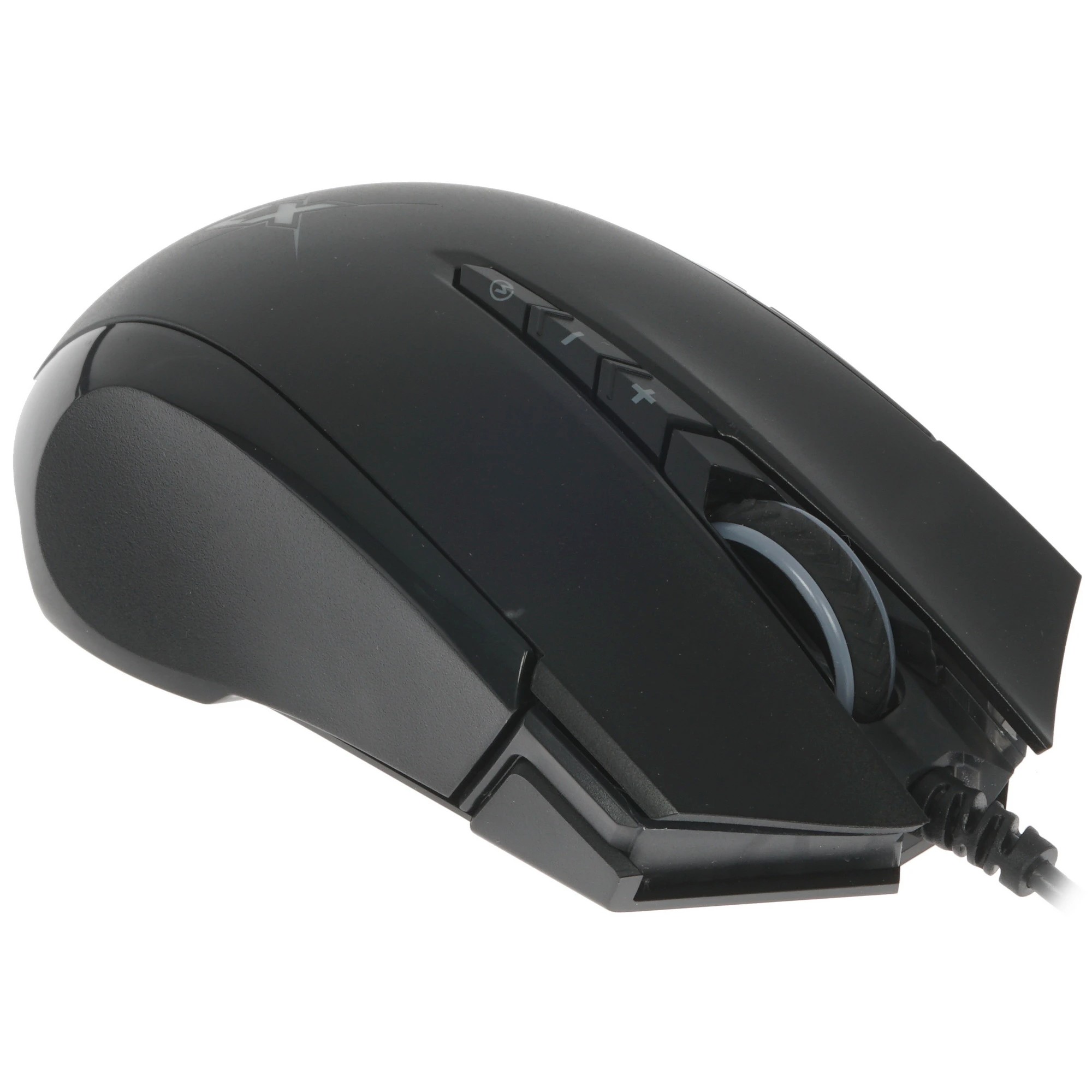 A4Tech X89 черный оптическая (2400dpi) USB (7but) [1147672]