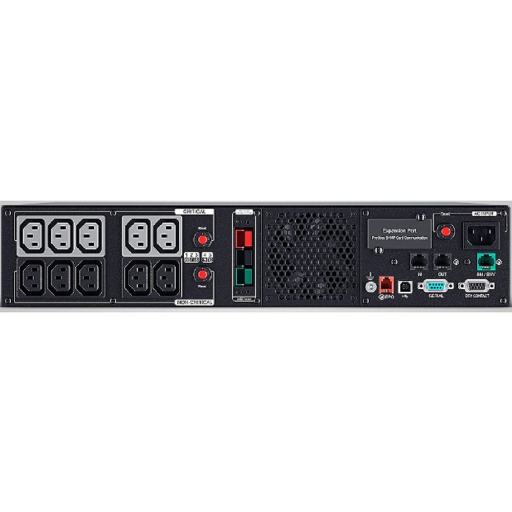 CyberPower PR1500ERTXL2U NEW Line-Interactive 1500VA/1500W USB/RS-232/EPO/Dry/SNMPslot (10 х IEC С13) (12V / 9AH х 4)