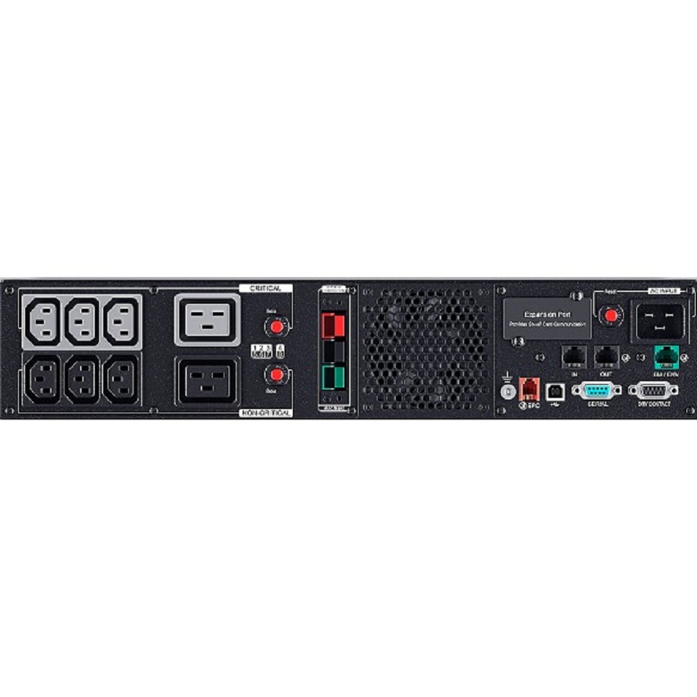 CyberPower PR2200ERTXL2UA NEW Line-Interactive 2200VA/2200W USB/RS-232/EPO/Dry/SNMPslot (IEC C13 x 6, IEC C19 x 2) (12V / 6AH х 8)