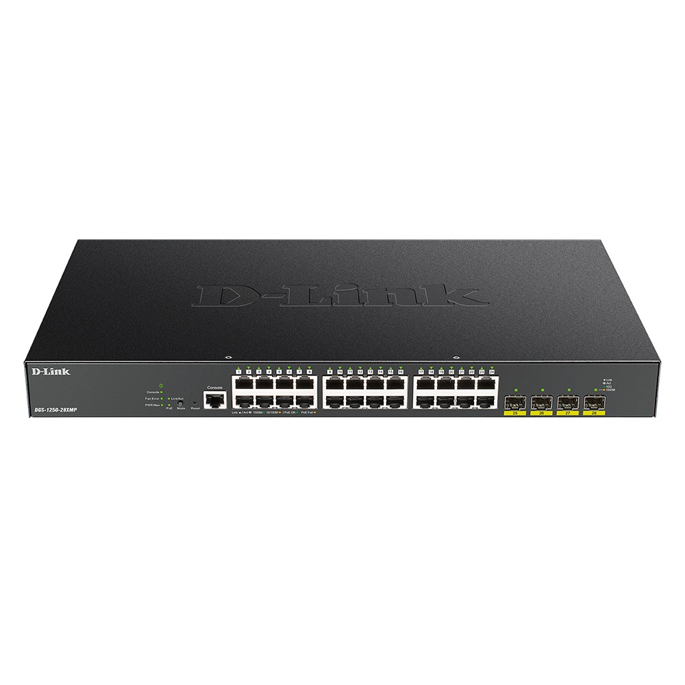 Коммутатор D-Link SMB DGS-1250-28XMP/A1A