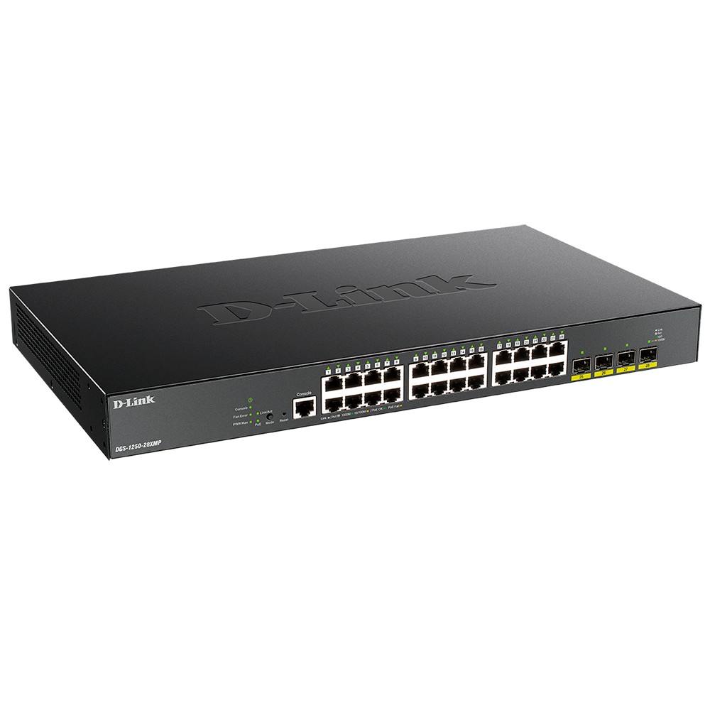 Коммутатор D-Link SMB DGS-1250-28XMP/A1A