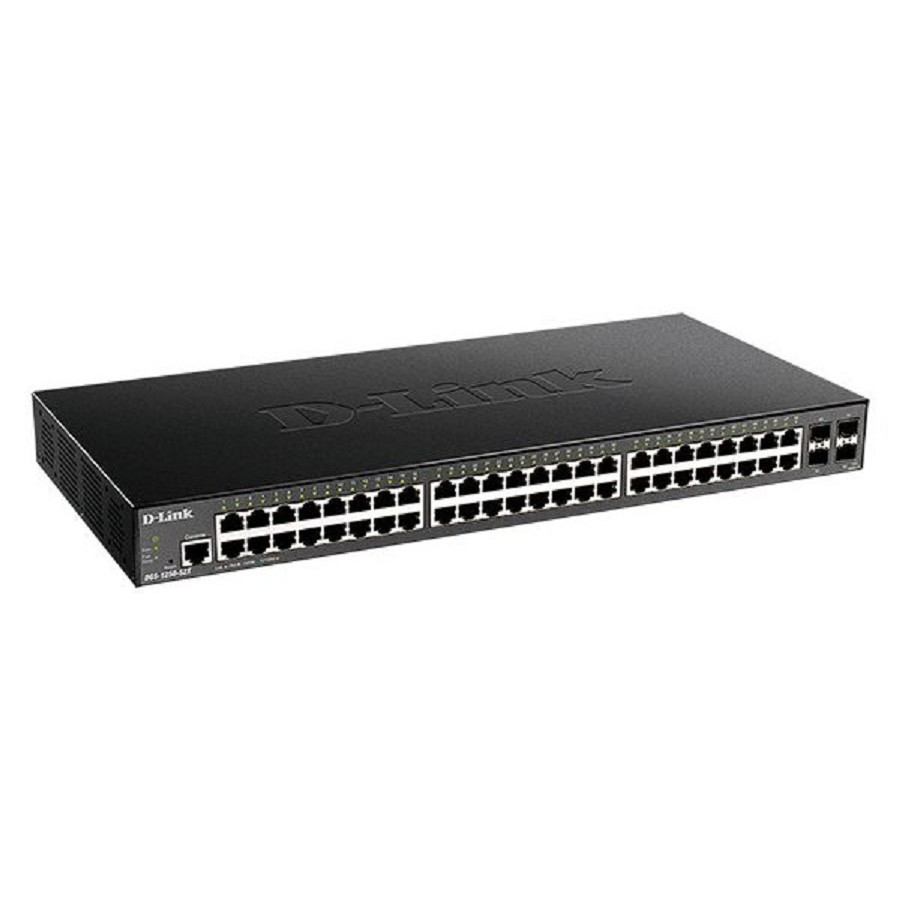 D-Link DGS-1250-52X/A1A Управляемый L2 коммутатор c 48 портами 10/100/1000Base-T и 4 портами 10GBase-X SFP+ D-Link SMB