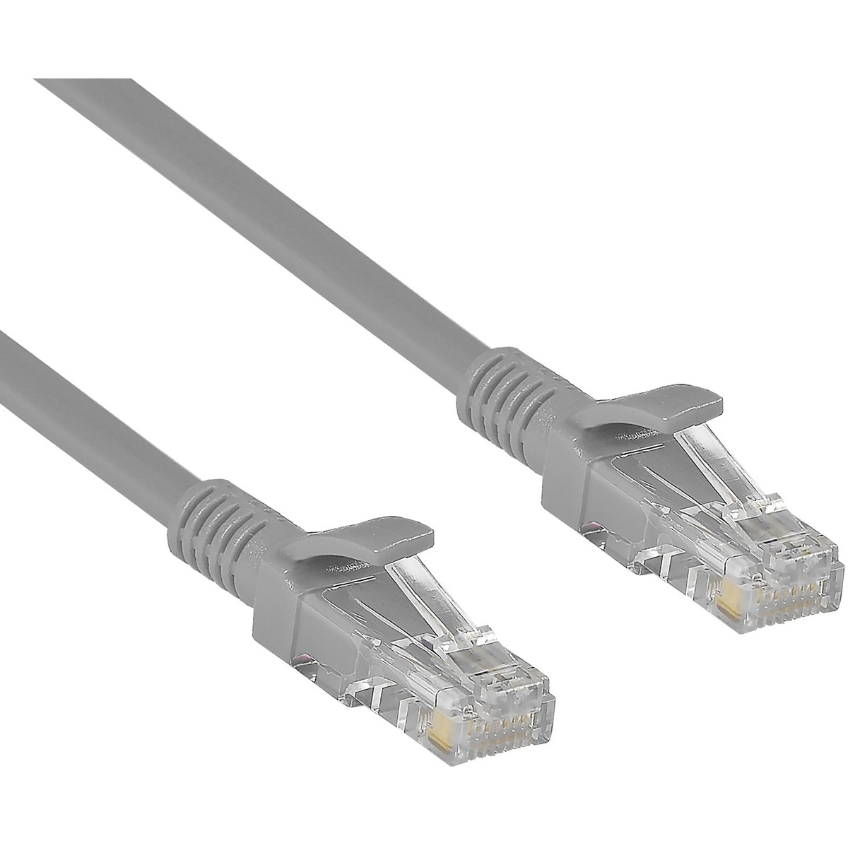 Exegate EX282005RUS Патч-корд медный UTP-RJ45-RJ45-C6-CU-2M-GY, UTP, cat.6, 2м, серый