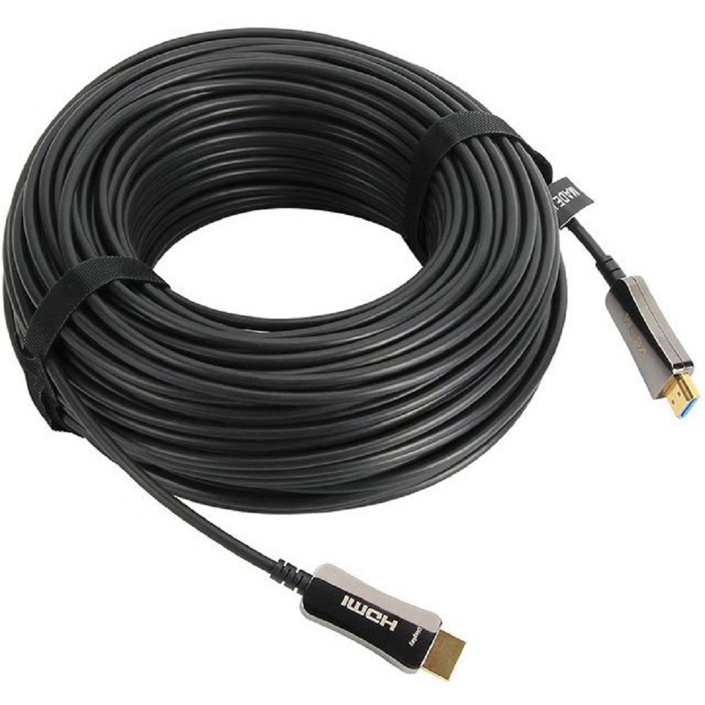 VCOM D3742A-40M Активный оптический кабель HDMI 19M/M,ver. 2.0, 4K@60 Hz 40m VCOM