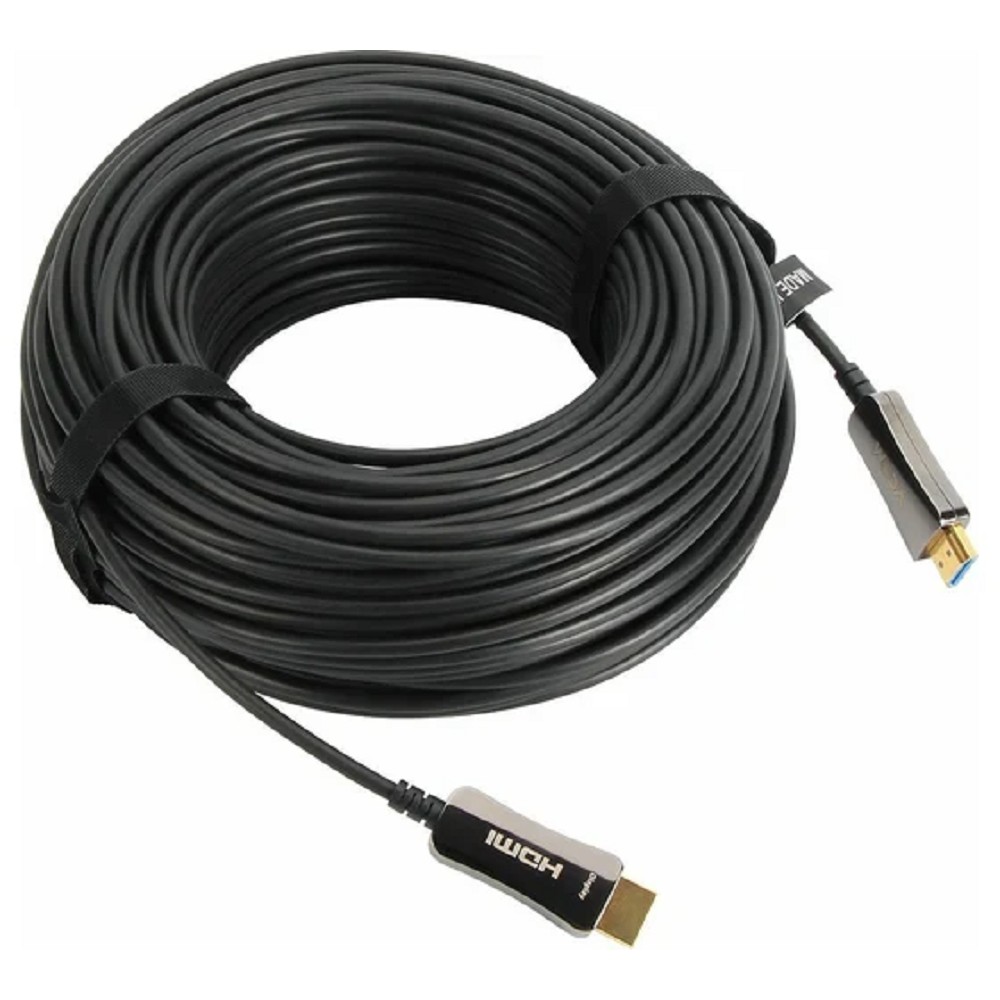 VCOM D3742A-20M Активный оптический кабель HDMI 19M/M,ver. 2.0, 4K@60 Hz 20m VCOM