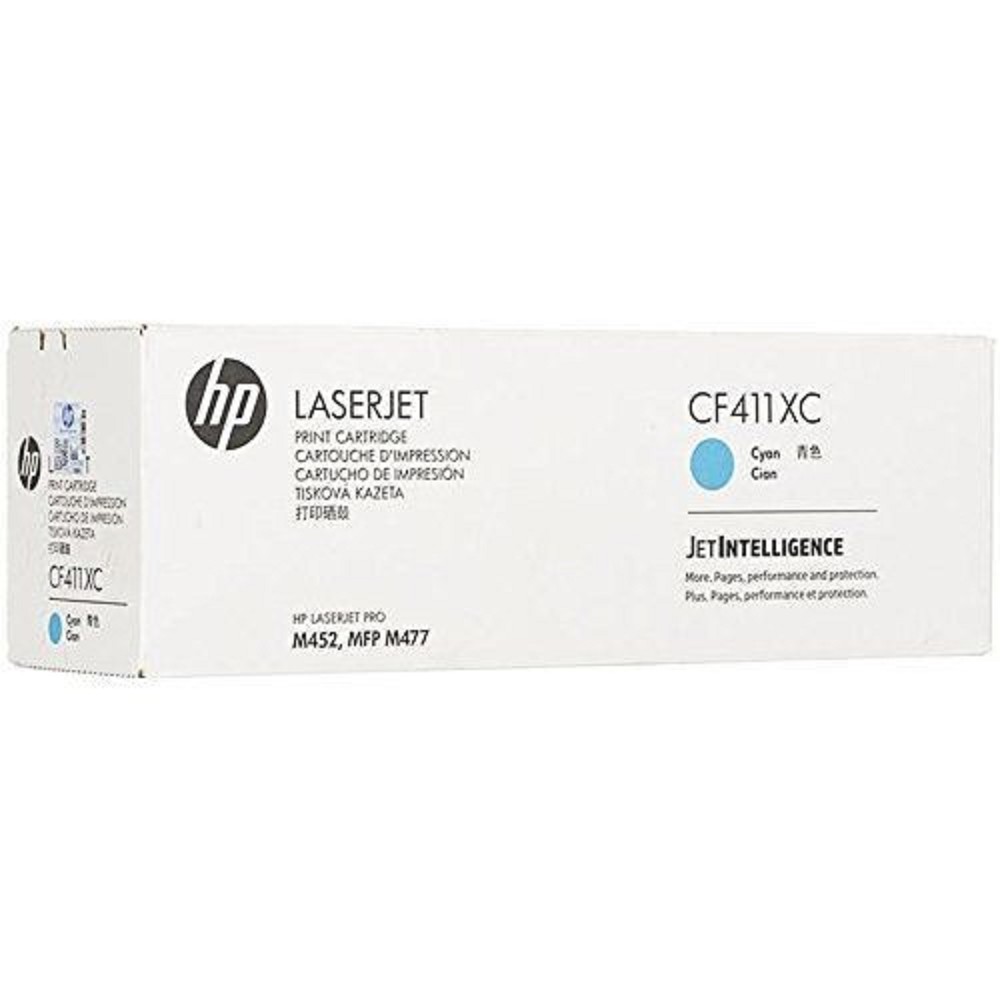 HP 410X Cyan LaserJet Contract Toner Cartridge (CF411XC)