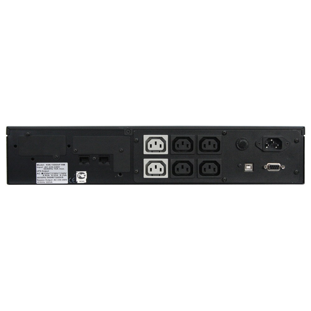 Powercom King Pro RM, Line-Interactive, 3000VA/2400W, Rack mount 3U, 8*IEC320-C13 (8 batt), Serial+USB, SmartSlot, LCD, black (1152615) арт. KIN-3000AP LCD