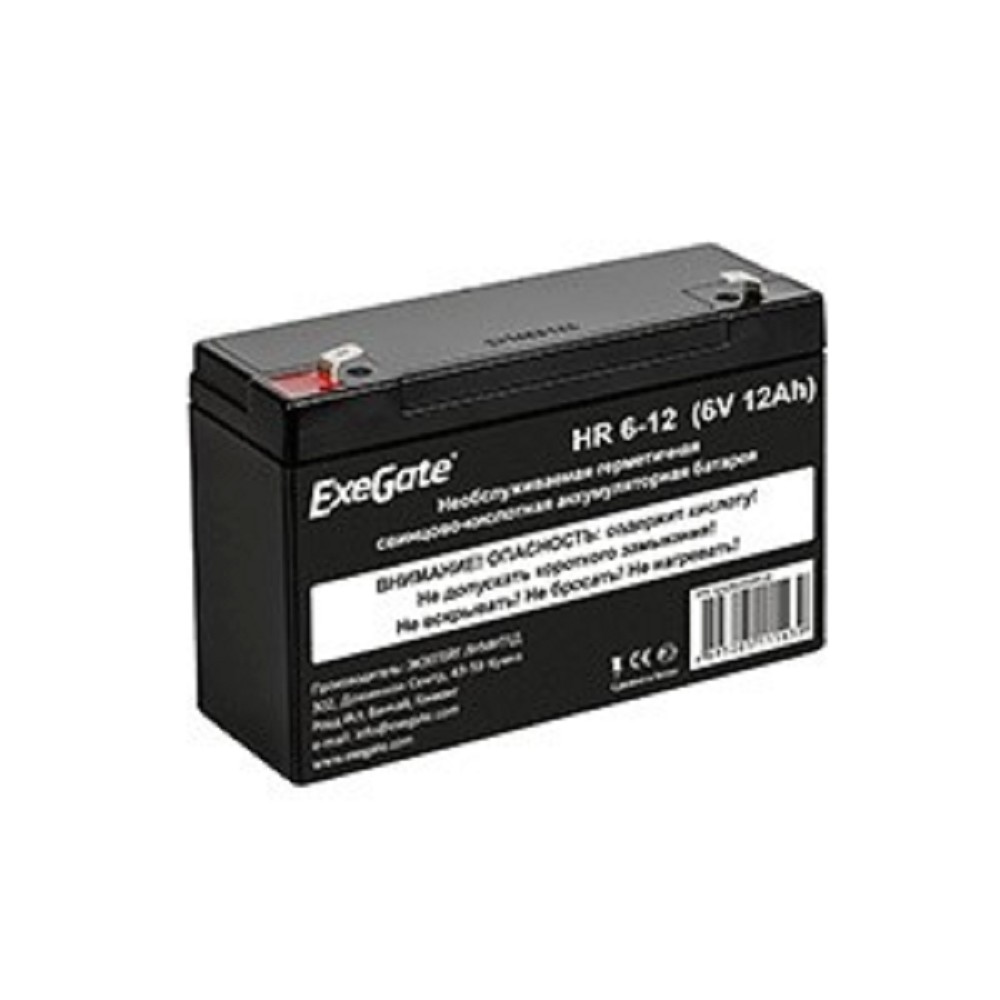 Батарея для ИБП Exegate EX282955 6В 12Ач арт. EX282955RUS