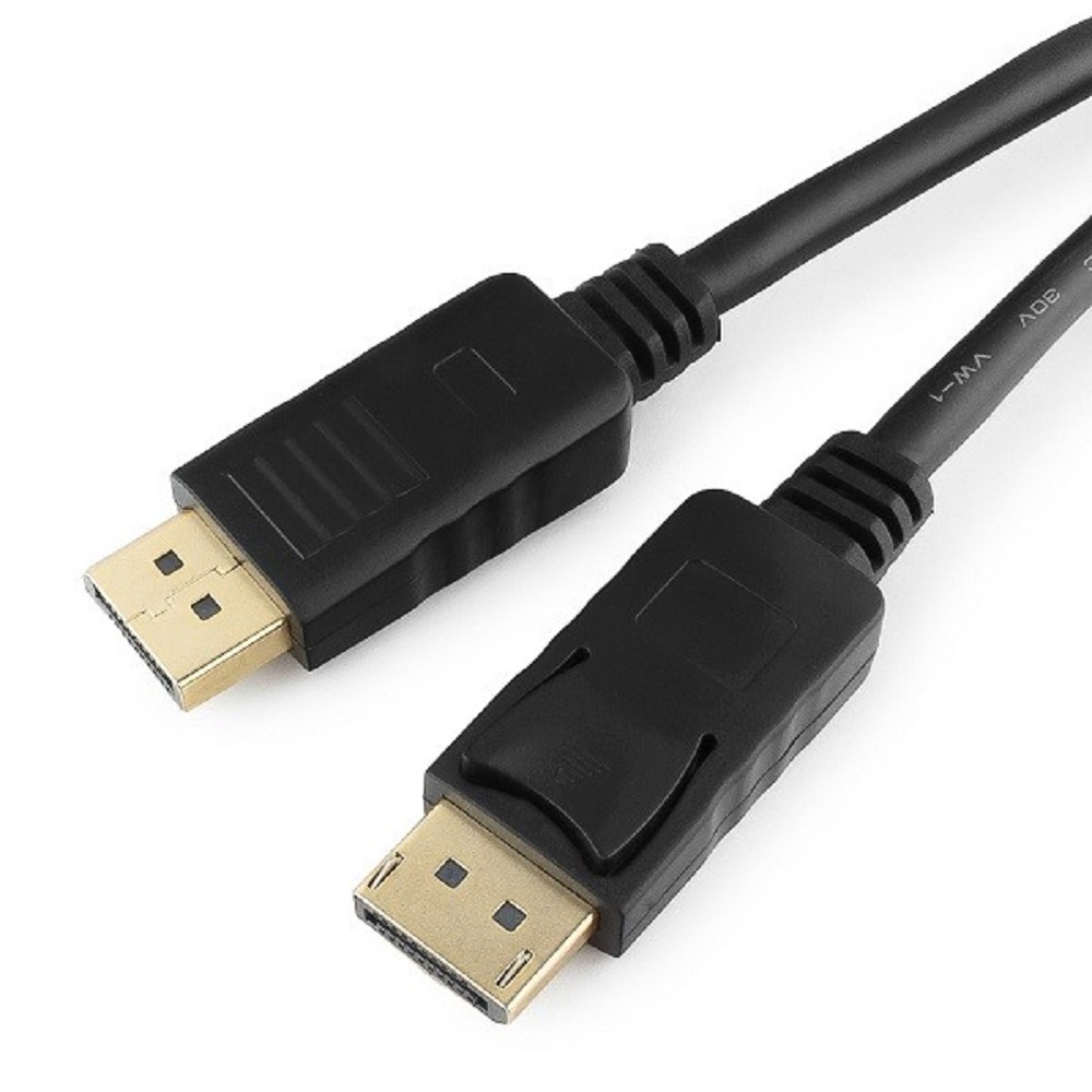 Кабель DisplayPort Cablexpert CC-DP2-5M, v1.2, 5м, 20M/20M, черный, экран, пакет (CC-DP2-5M) Gembird