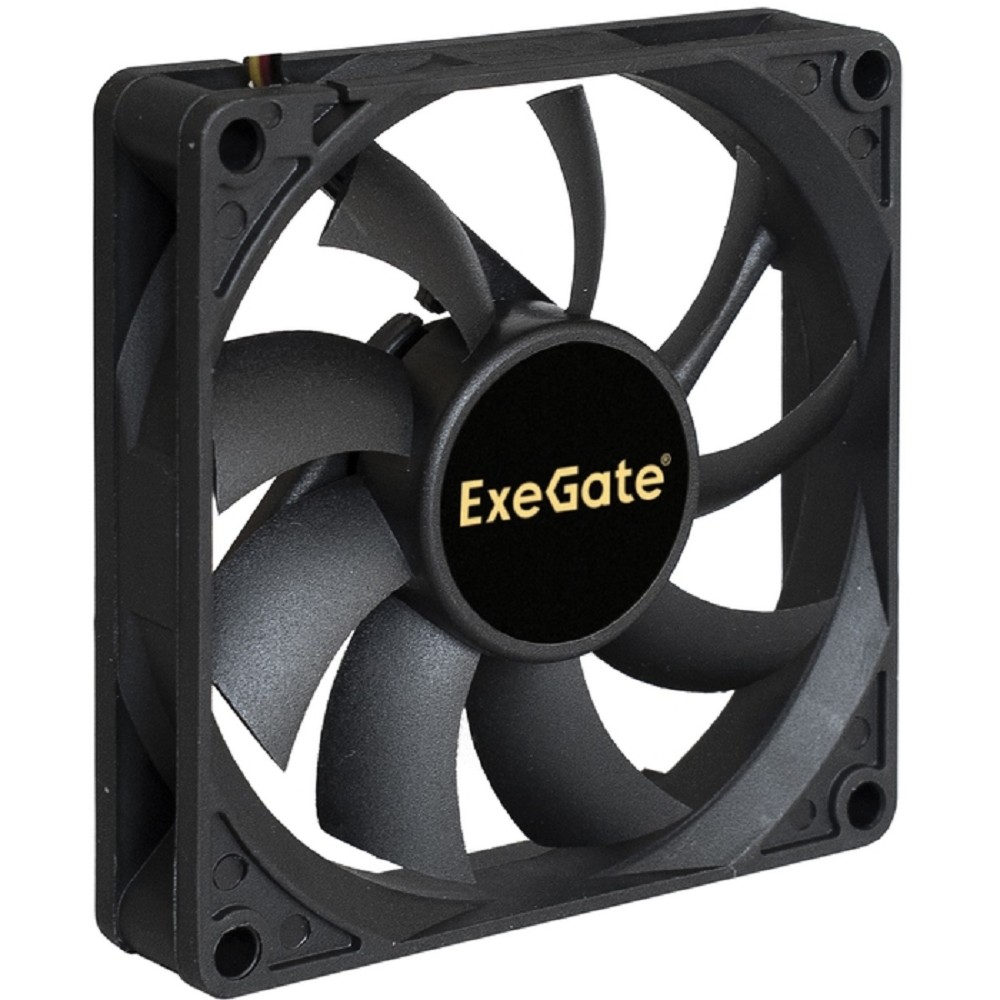 Exegate EX283373RUS Вентилятор ExeGate ExtraSilent ES08015S3P, (80x80x15 мм, Sleeve bearing (подшипник скольжения), 3pin, 1600RPM, 16.5dBA