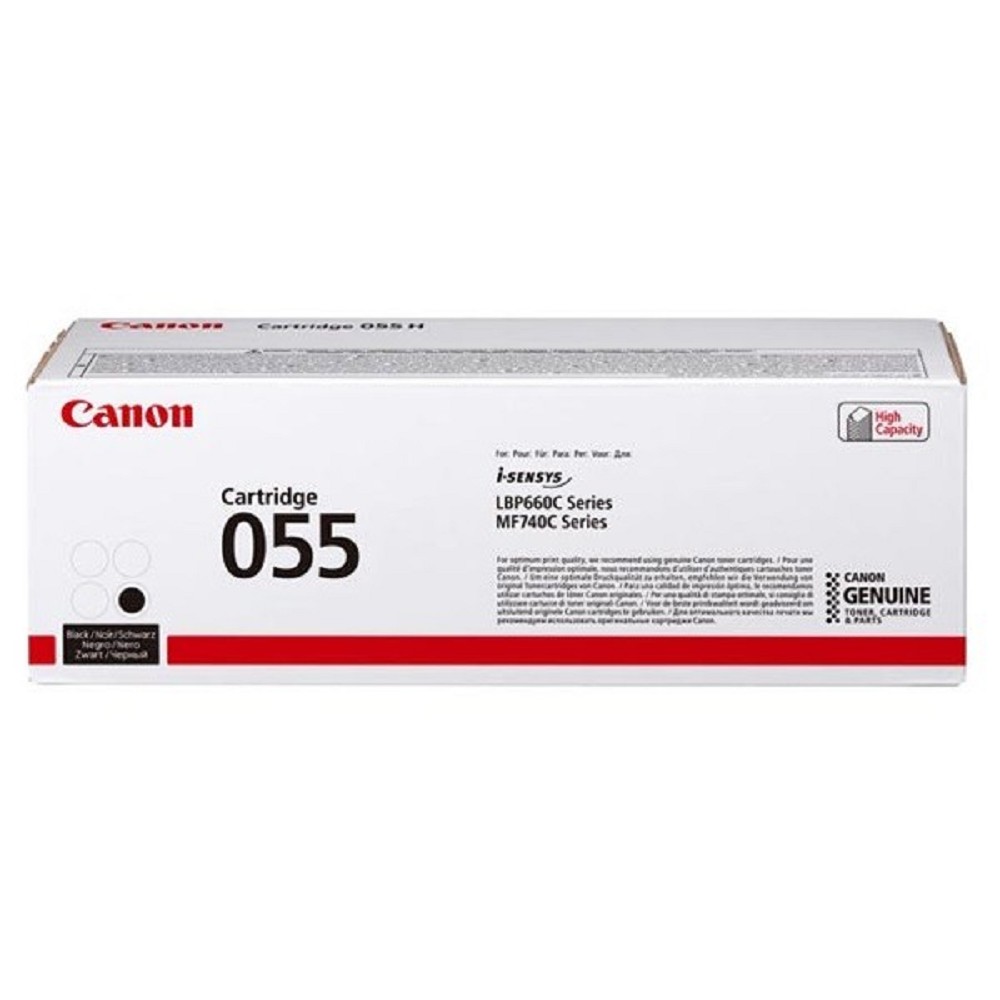 Canon 055 BK Картридж лазерный для Canon MF746Cx/MF744Cdw/MF742Cdw/LBP664Cx/663Cdw, (2300стр.), черный арт. 3016C002