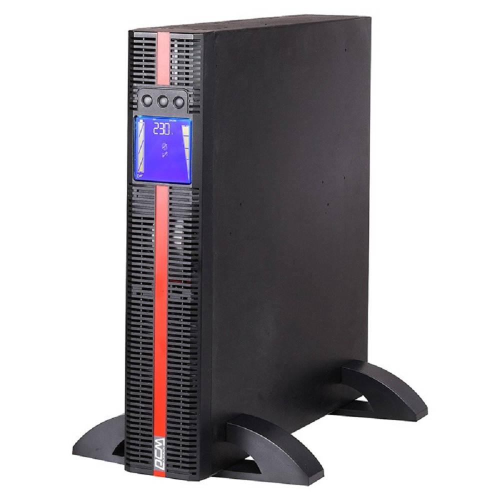 Powercom MACAN SE, On-Line, 1000VA/1000W, Rack/Tower, 8*IEC320-C13, LCD, Serial+USB, SmartSlot, подкл. доп. Батарей (1076118) арт. MRT-1000SE
