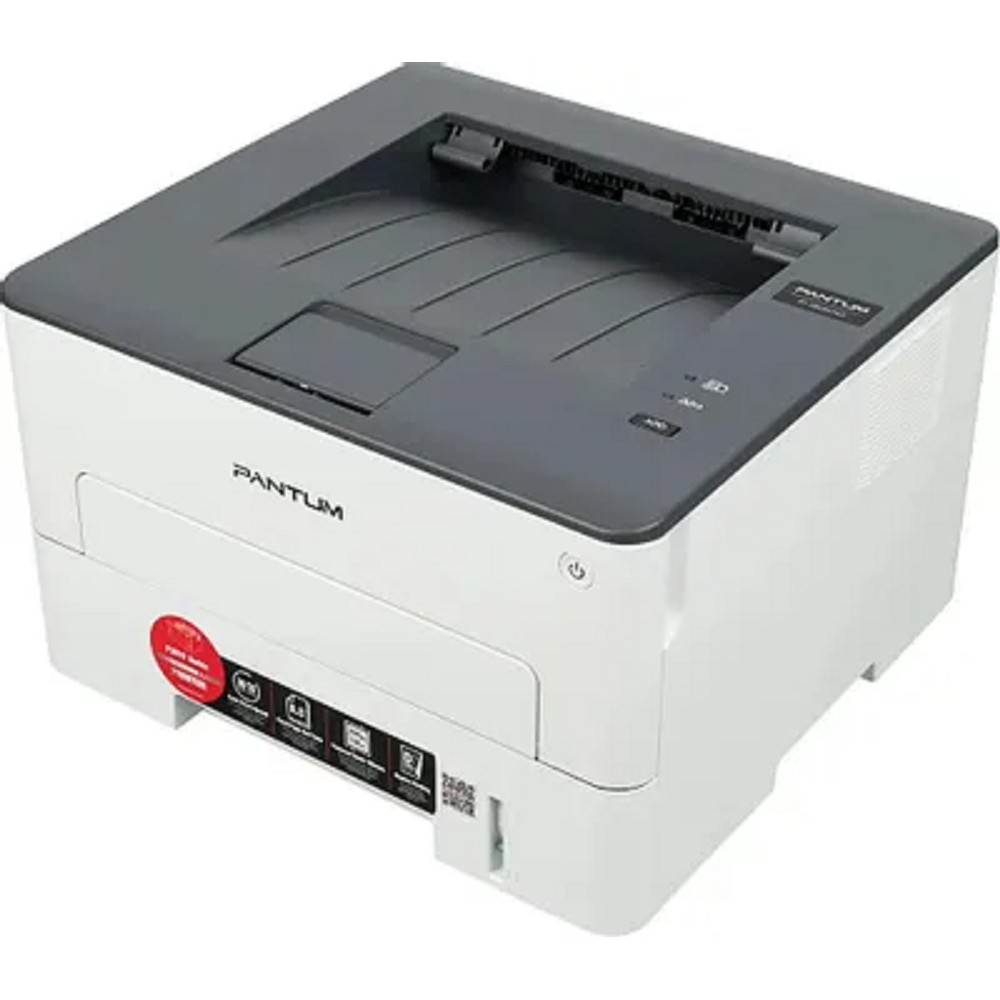Pantum P3010D, Printer, Mono laser, А4, 30 ppm (max 60000 p/mon), 350 MHz, 1200x1200 dpi, 128 MB RAM, Duplex, paper tray 250 pages, USB, start. cartridge 1000 pages (white)