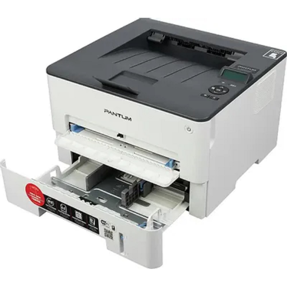 Pantum P3010DW, Printer, Mono laser, A4, 30 ppm (max 60000 p/mon), 350 MHz, 1200x1200 dpi, 128 MB RAM, Duplex, paper tray 250 pages, USB, LAN, WiFi, start. cartridge 1000 pages (grey)
