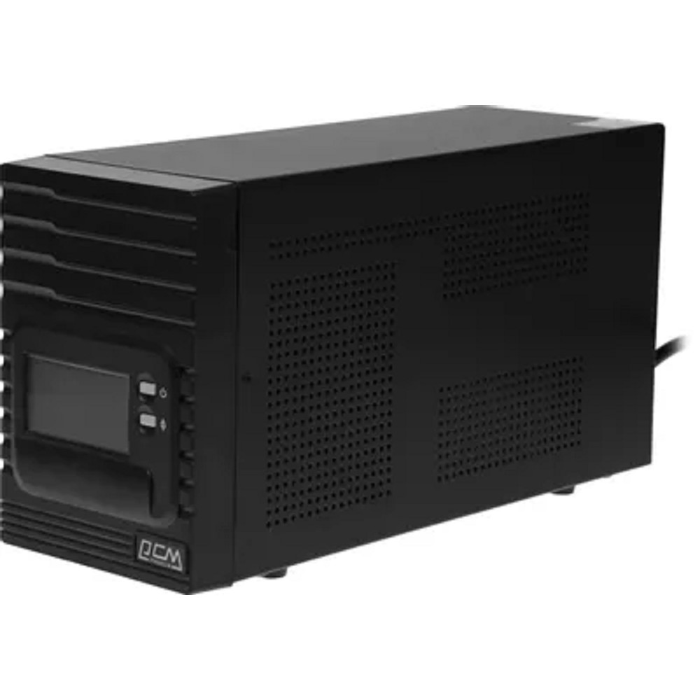 Powercom Smart King Pro+ SPT-2000, Line-Interactive, LCD, 2000VA/1600W, Tower, 8*IEC320-C13+С19, SNMP Slot, black (1152568) арт. SPT-2000-II LCD