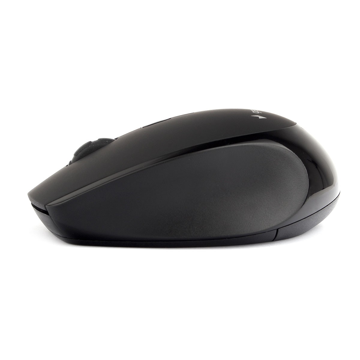 Gembird MUSW-354 {Мышь беспроводная, черный, бесш.клик, soft touch,3кн.+колесо-кнопка, 2400DPI, 2,4ГГц}