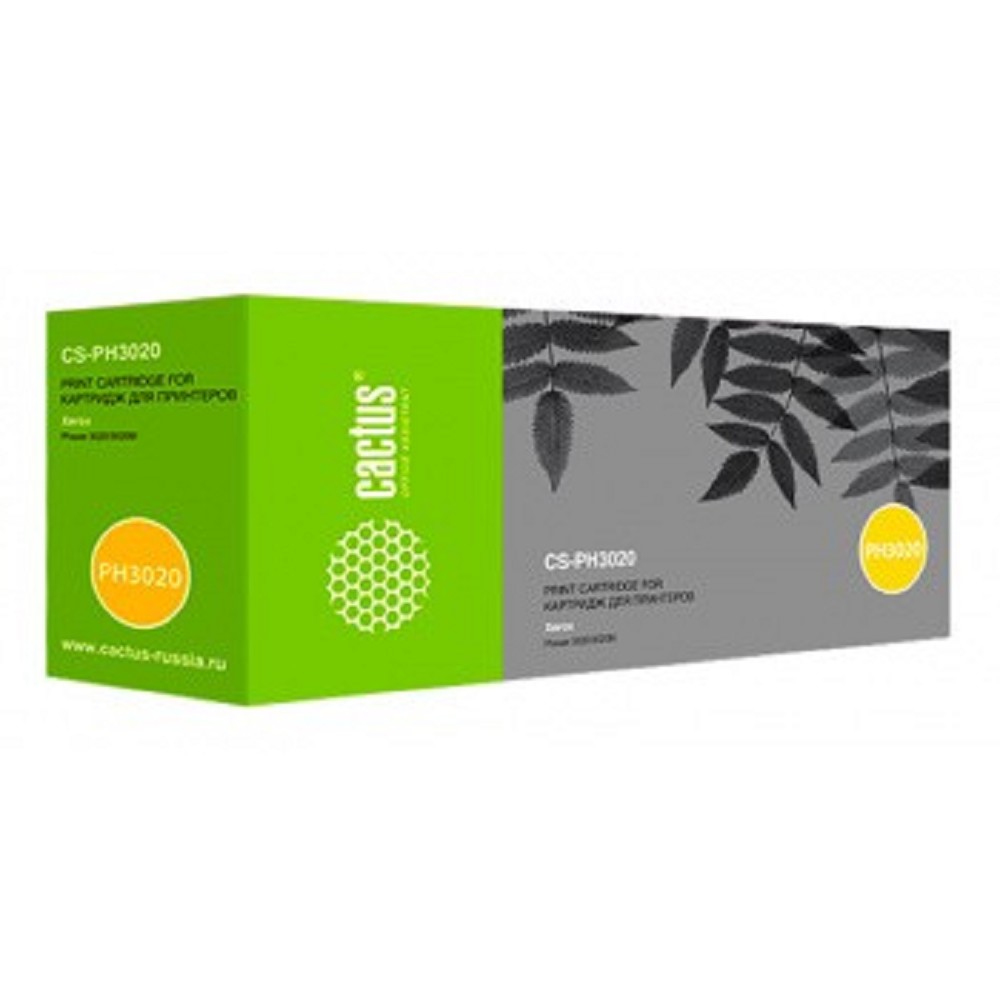 Cactus CS-PH3020 106R02773 черный (1500стр.) для Xerox Phaser 3020/3020BI