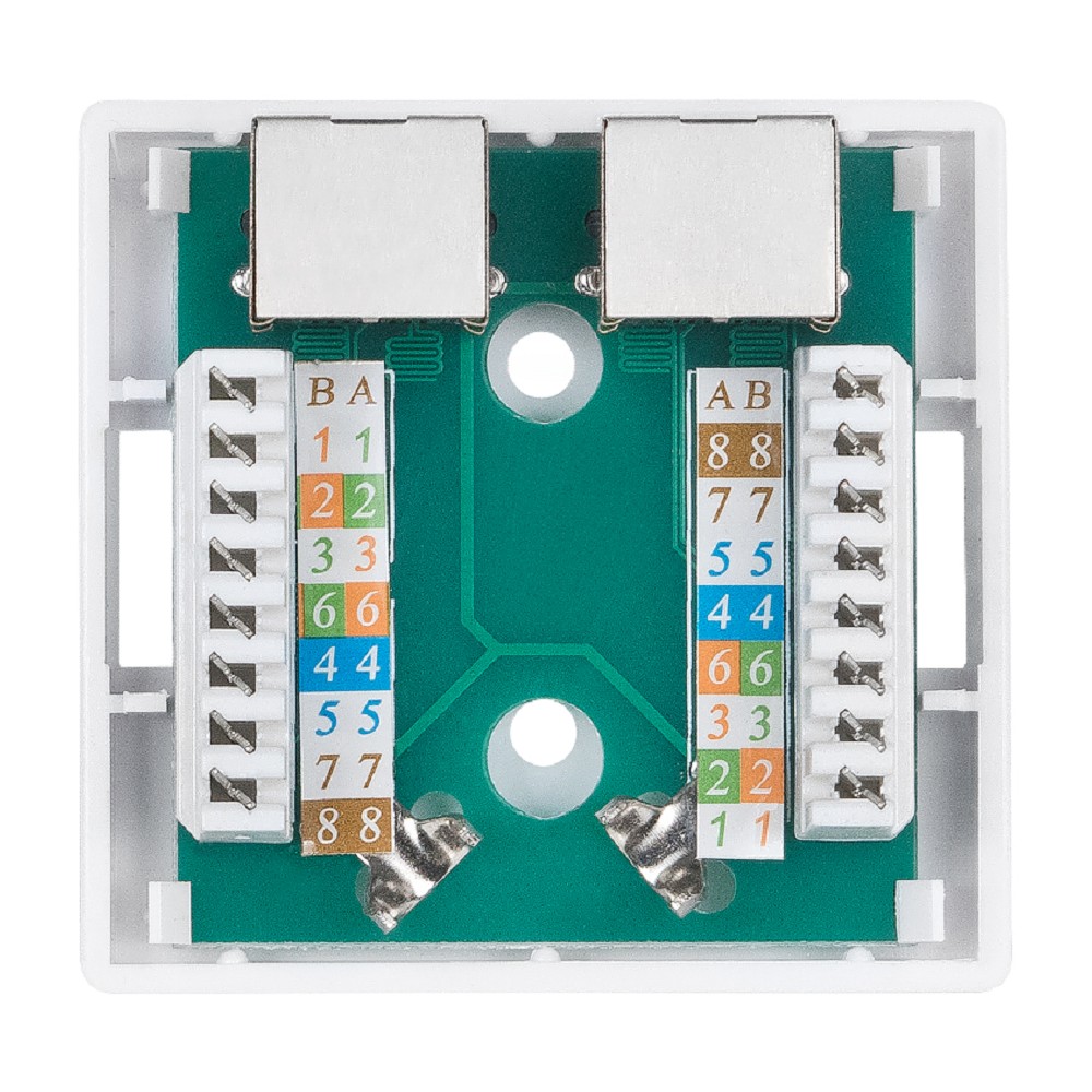 RJ-45 Cabeus WS-8P8C-Cat.5e-SH-2