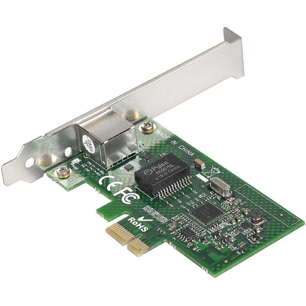 Exegate EX283723RUS Сетевой адаптер EXE-i210AT PCI Express 2.0 10/100/1000Mbps 1xRJ-45 (Copper) Intel WGI210AT