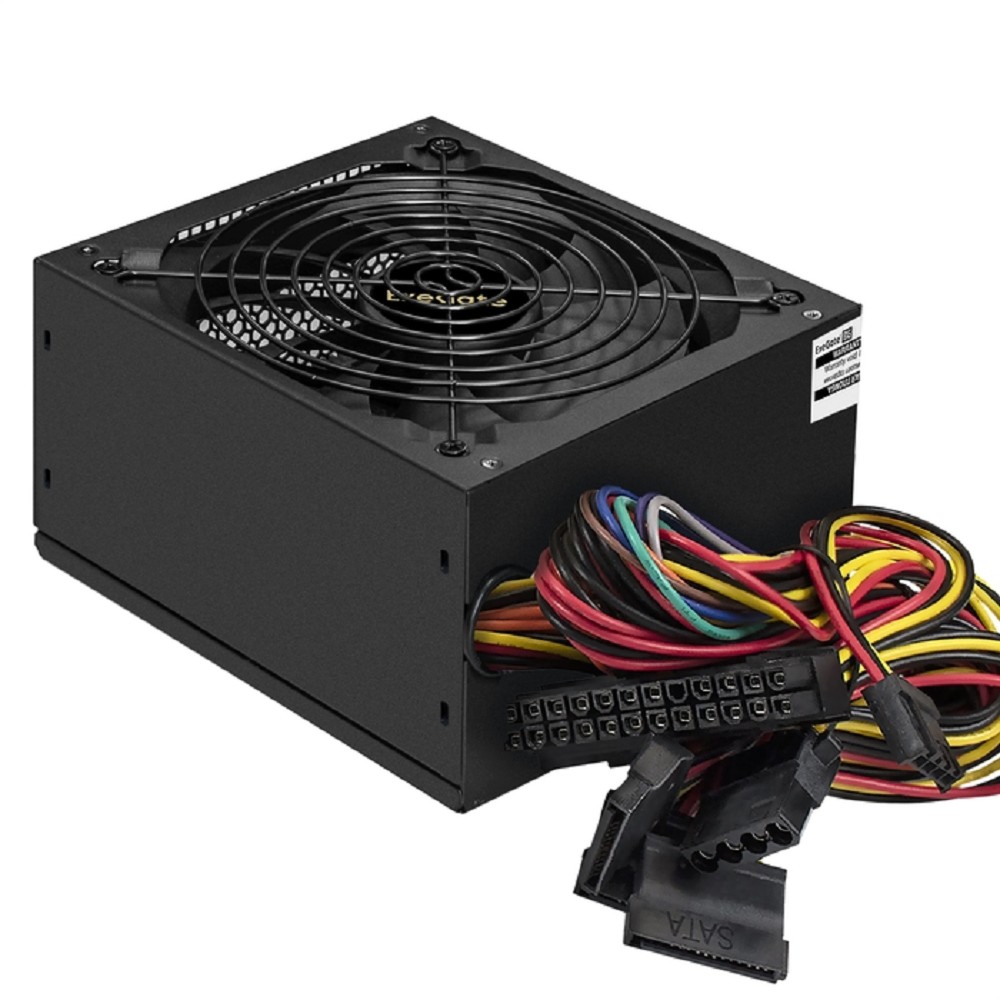 Exegate EX282073RUS Блок питания 550W 550PPX RTL, ATX, black, APFC, 14cm, 24p+(4+4)p PCI-E,4*IDE,5*SATA, FDD