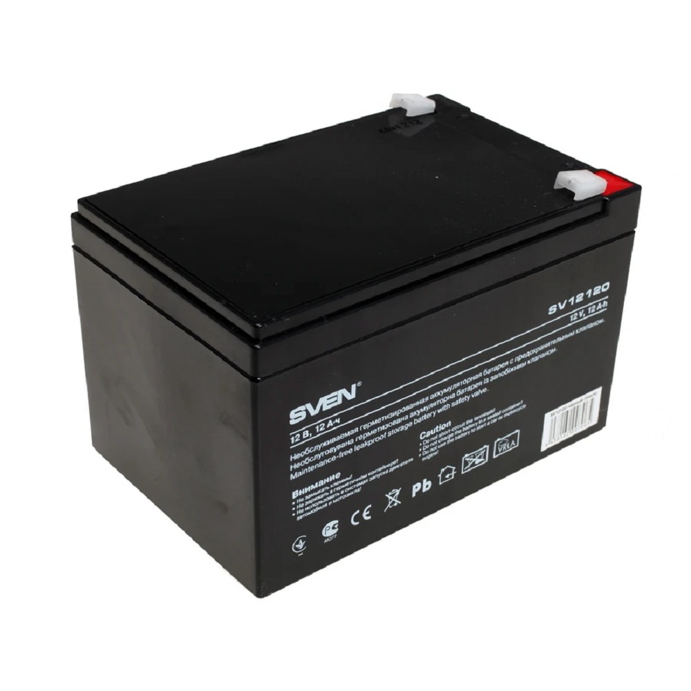 Sven SV12120 (12V 12Ah) батарея аккумуляторная арт. SV-0222012