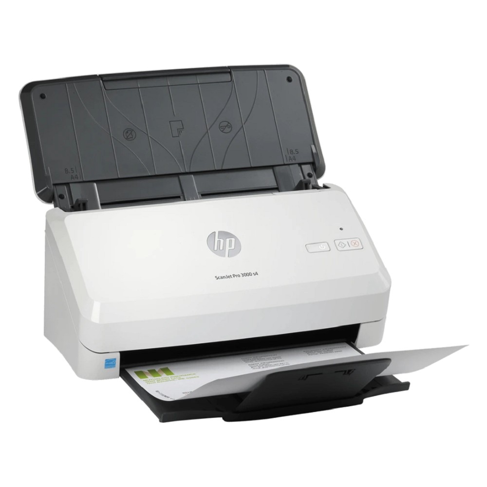 HP ScanJet Pro 3000 s4 (CIS, A4, 600 dpi, USB 3.0, ADF 50 sheets, Duplex, 40 ppm/80 ipm, (replace L2753A)) HP Inc. арт. 6FW07A#B19